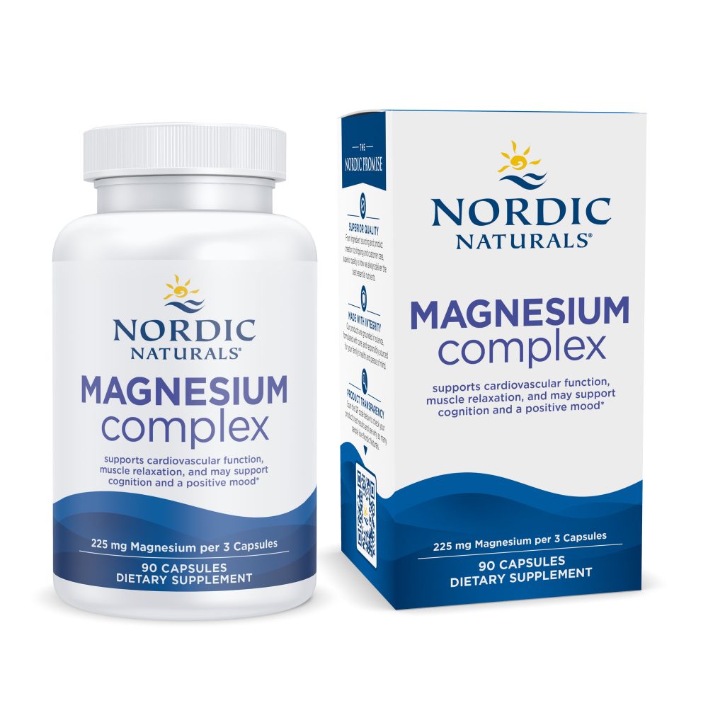 Nordic Naturals Magnesium Complex me forma të kombinuara magnezi