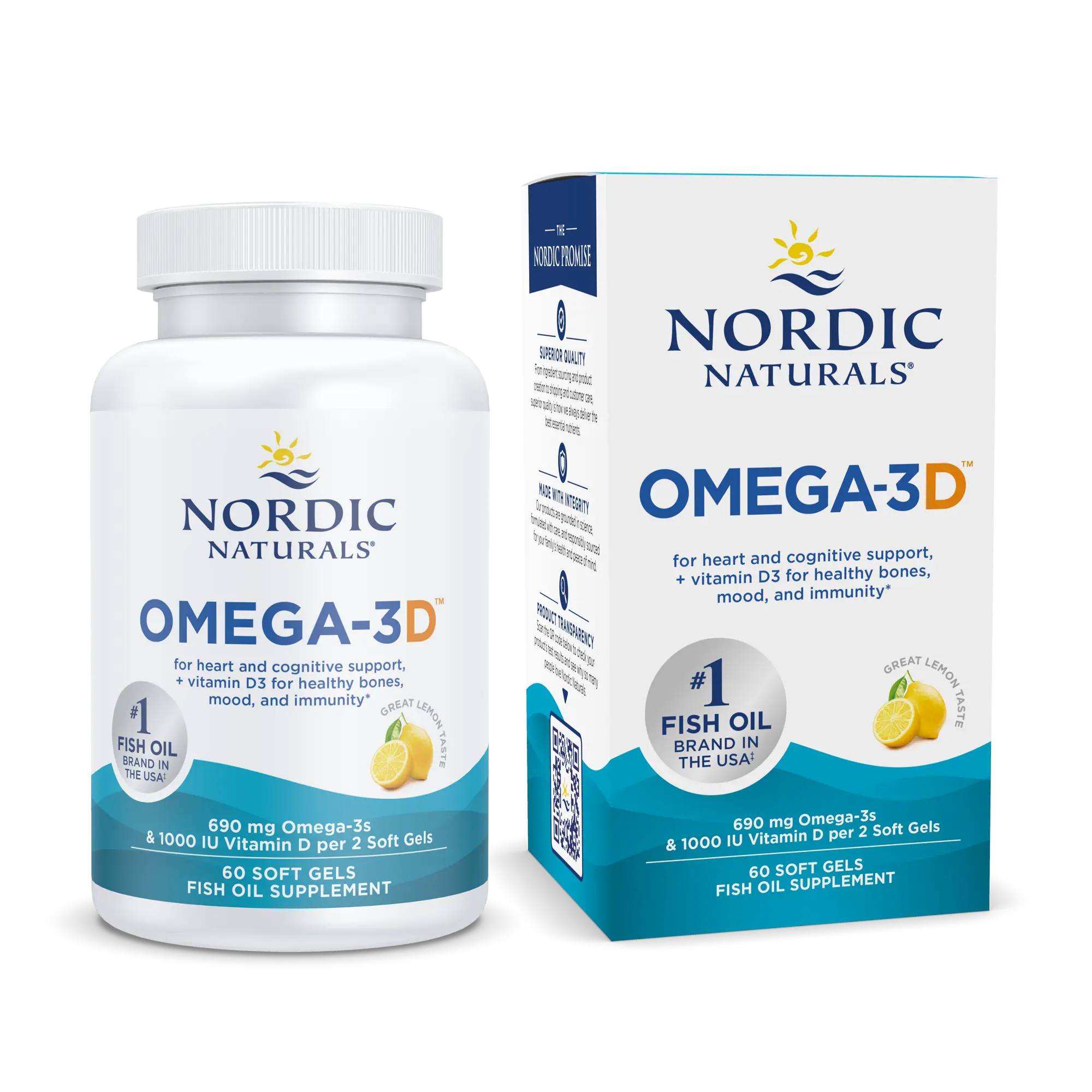 Nordic Naturals Omega-3D Fish Oil