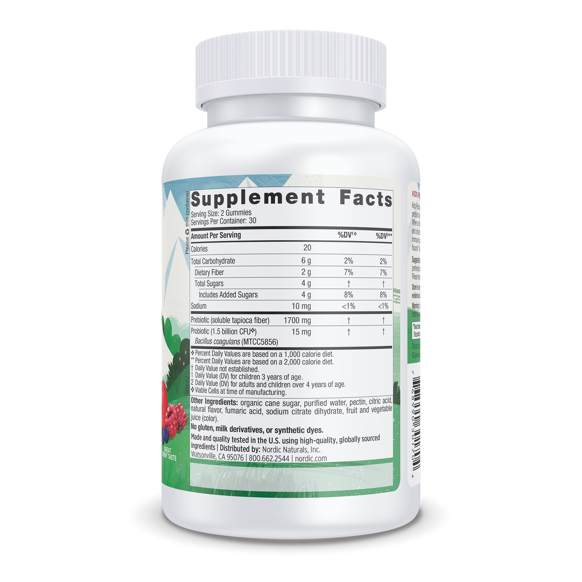 Nordic Naturals Kids Probiotic Gummies - Figura 2
