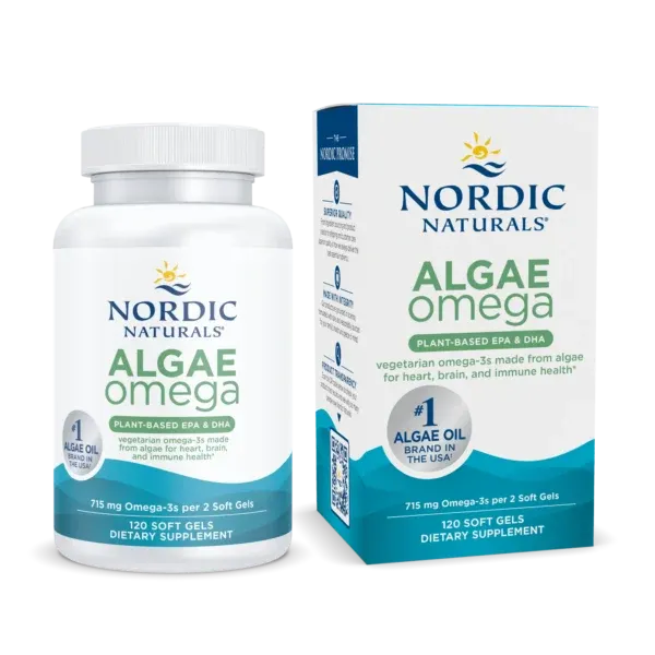 Nordic Naturals Algae Omega – Plant-Based EPA & DHA