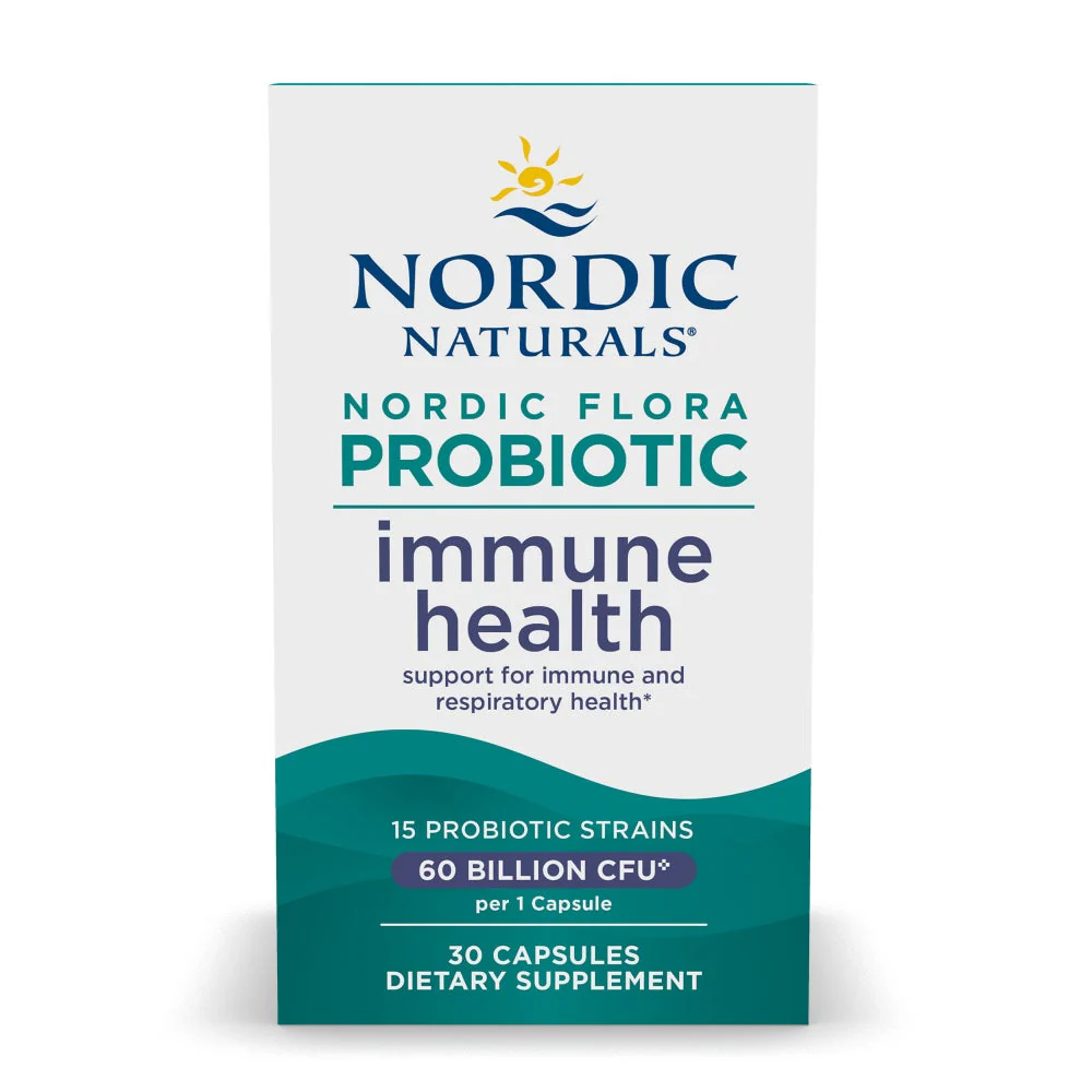 Nordic Naturals Probiotic Immune Health për imunitet tretje dhe barrierë intestinale