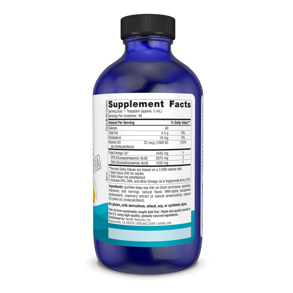 Nordic Naturals Ultimate Omega XTRA Liquid - Figura 2