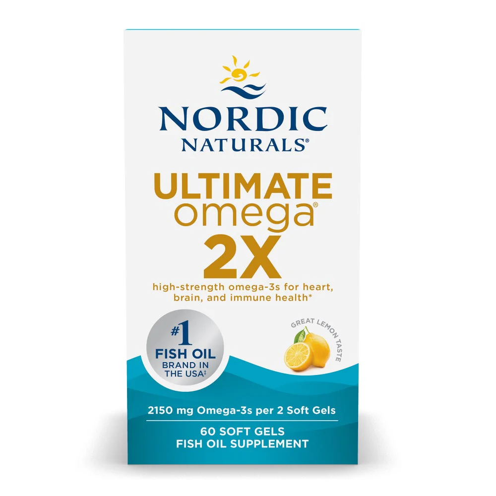 Nordic Naturals Ultimate Omega 2X omega 3 i perqendruar