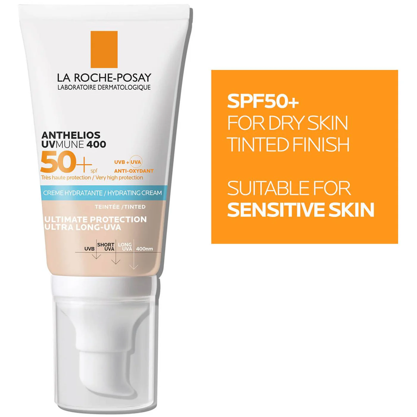 La Roche-Posay Anthelios Hydrating Cream SPF 50+ Tinted dermokozmetikë
