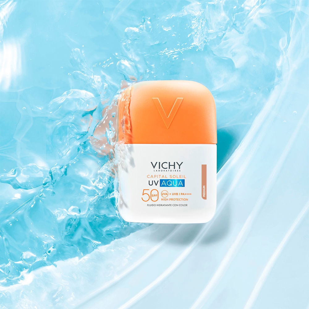 Vichy Capital Soleil UV-Aqua Hydrating Fluid Tinted Light SPF 50+ dermokozmetikë
