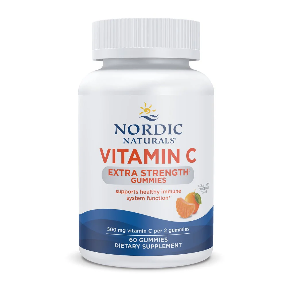 Nordic Naturals Vitamin C Extra Strength Gummies 60 gummies