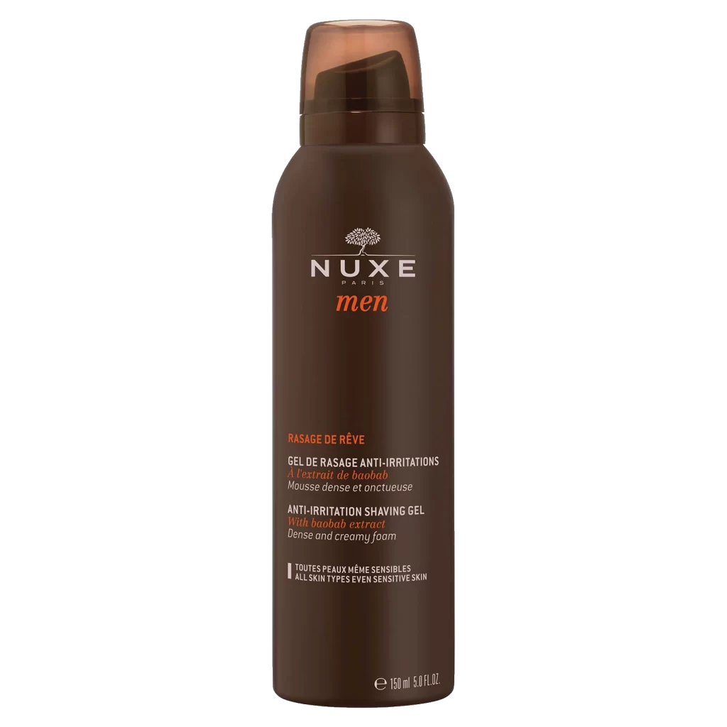 NUXE Men Anti-Irritation Shaving Gel në Gaia Pharma