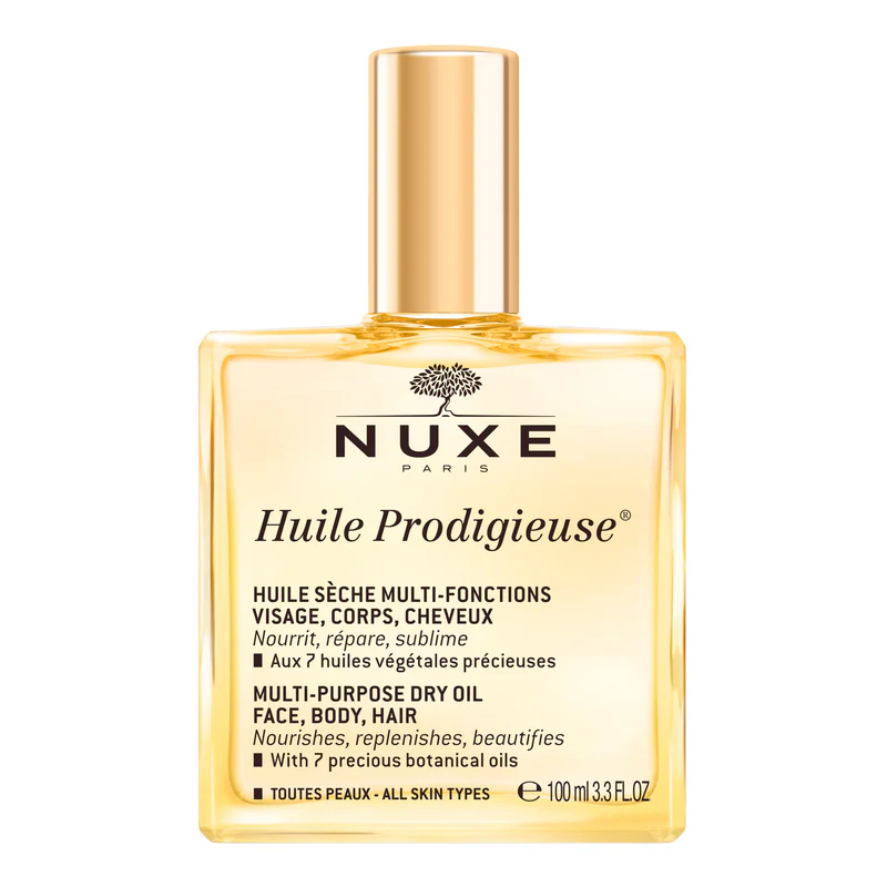 NUXE Huile Prodigieuse për vaj shumëfunksional për trup, fytyrë dhe flokë