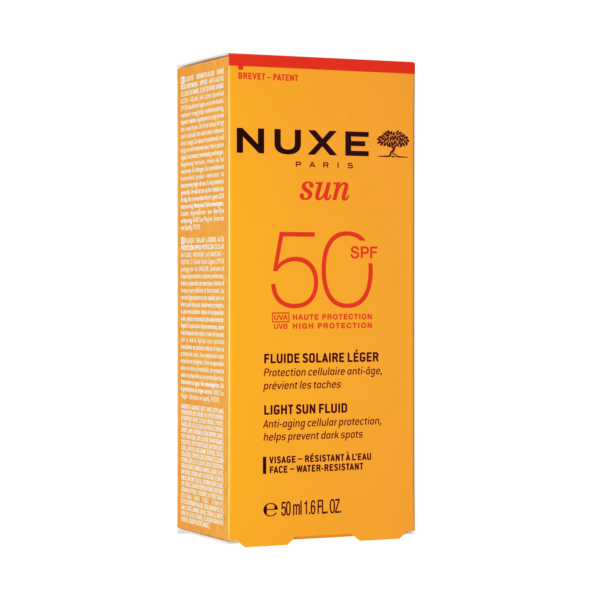 NUXE Sun Light Fluid SPF 50 në Gaia Pharma
