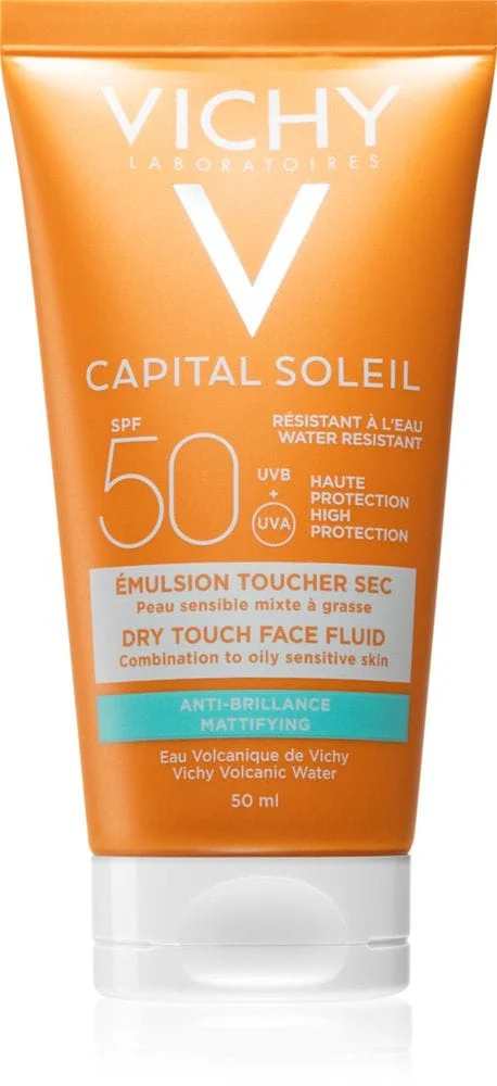 Vichy Capital Soleil Dry Touch Face Fluid SPF 50+ mbrojtje diellore