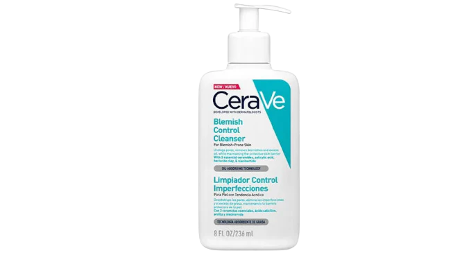 CeraVe Blemish Control Cleanser pastrim lëkure