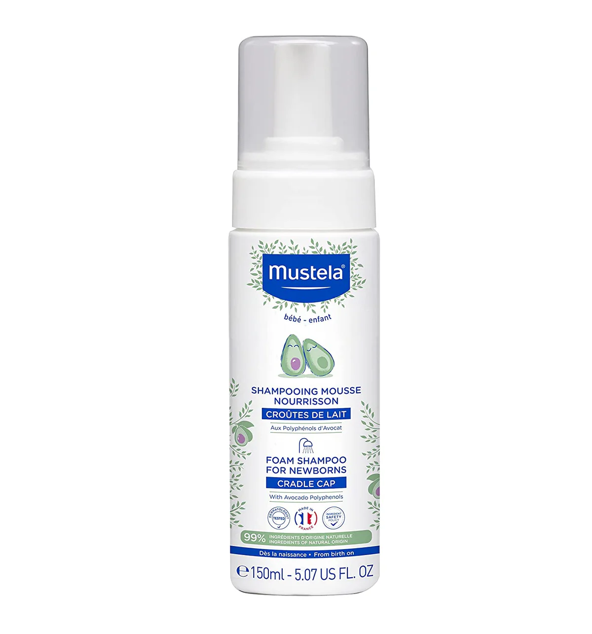 Mustela Foam Shampoo for Cradle Cap në Gaia Pharma