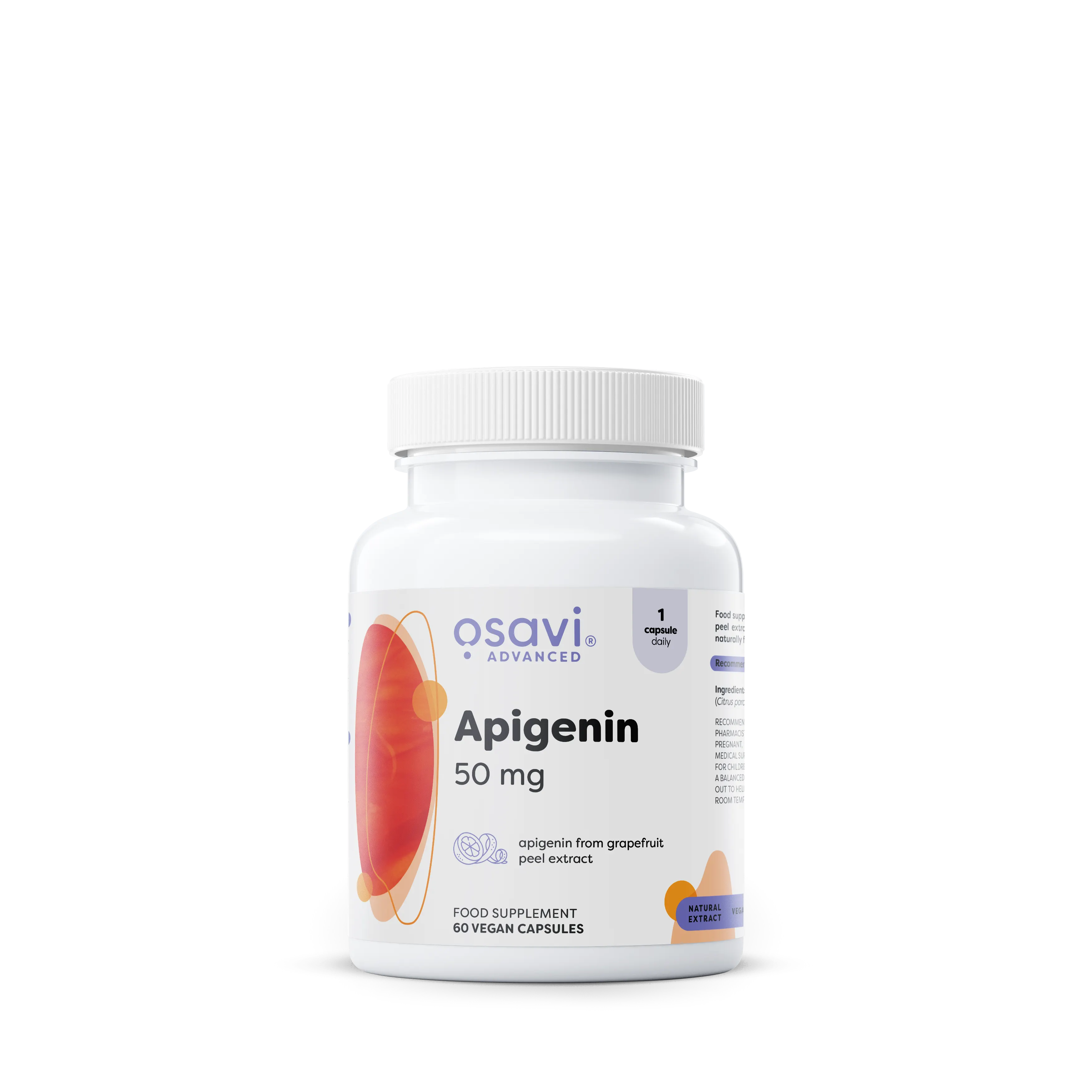 OSAVI Apigenin 50 mg bioflavonoid vegan