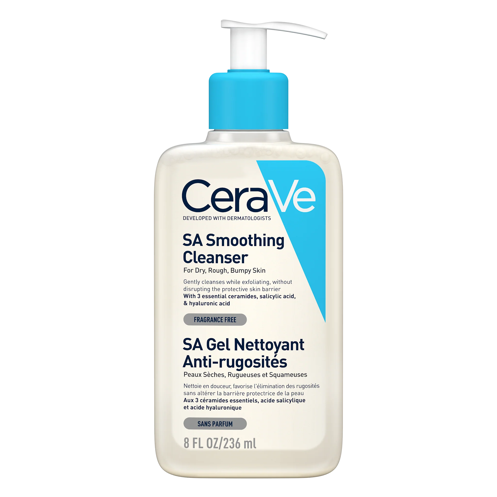 CeraVe SA Smoothing Cleanser pastrim lëkure