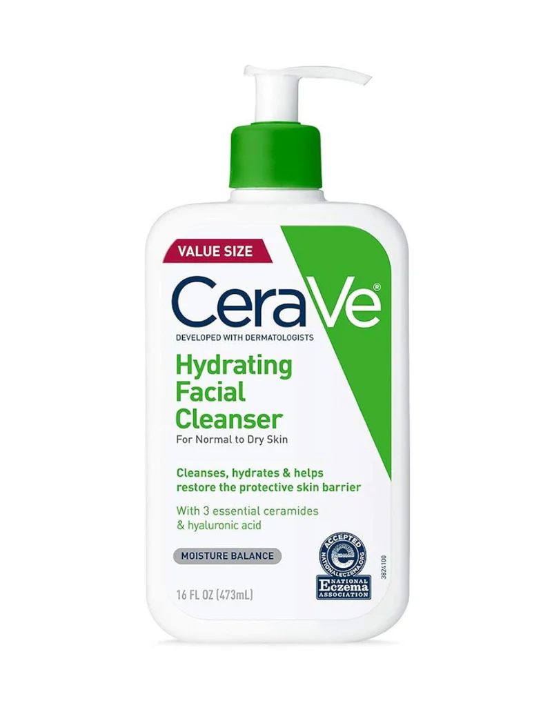 CeraVe Hydrating Cleanser pastrim lëkure