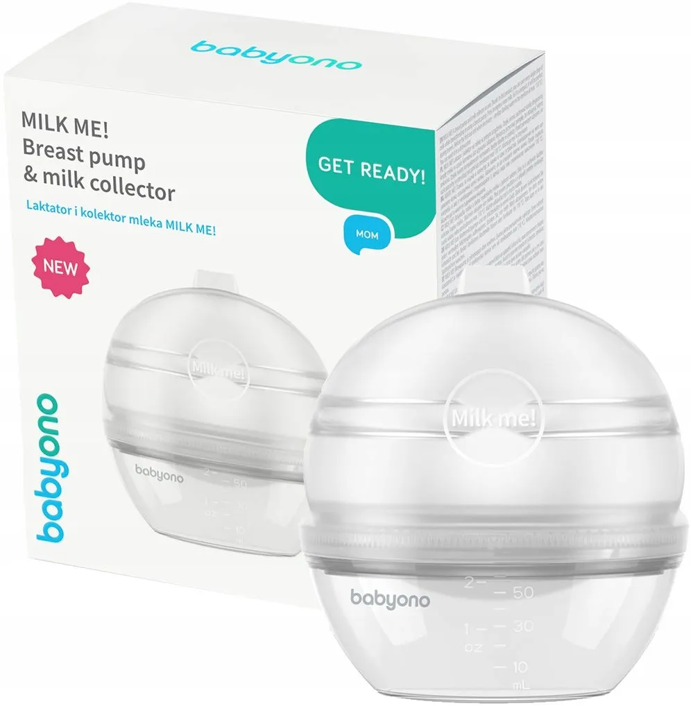 BabyOno Milk Me Breast Pump & Milk Collector