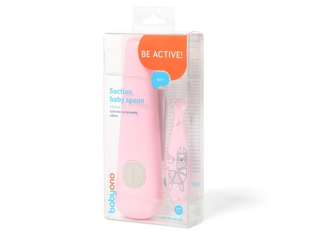 BabyOno Suction Baby Spoon 6m+ Gaiapharma
