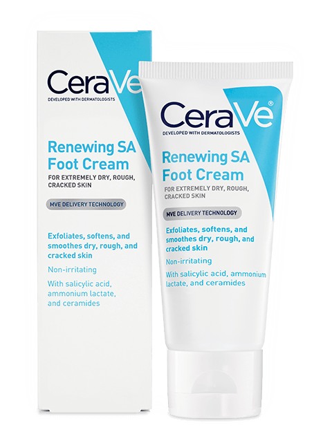 CeraVe SA Renewing Foot Cream dermokozmetikë