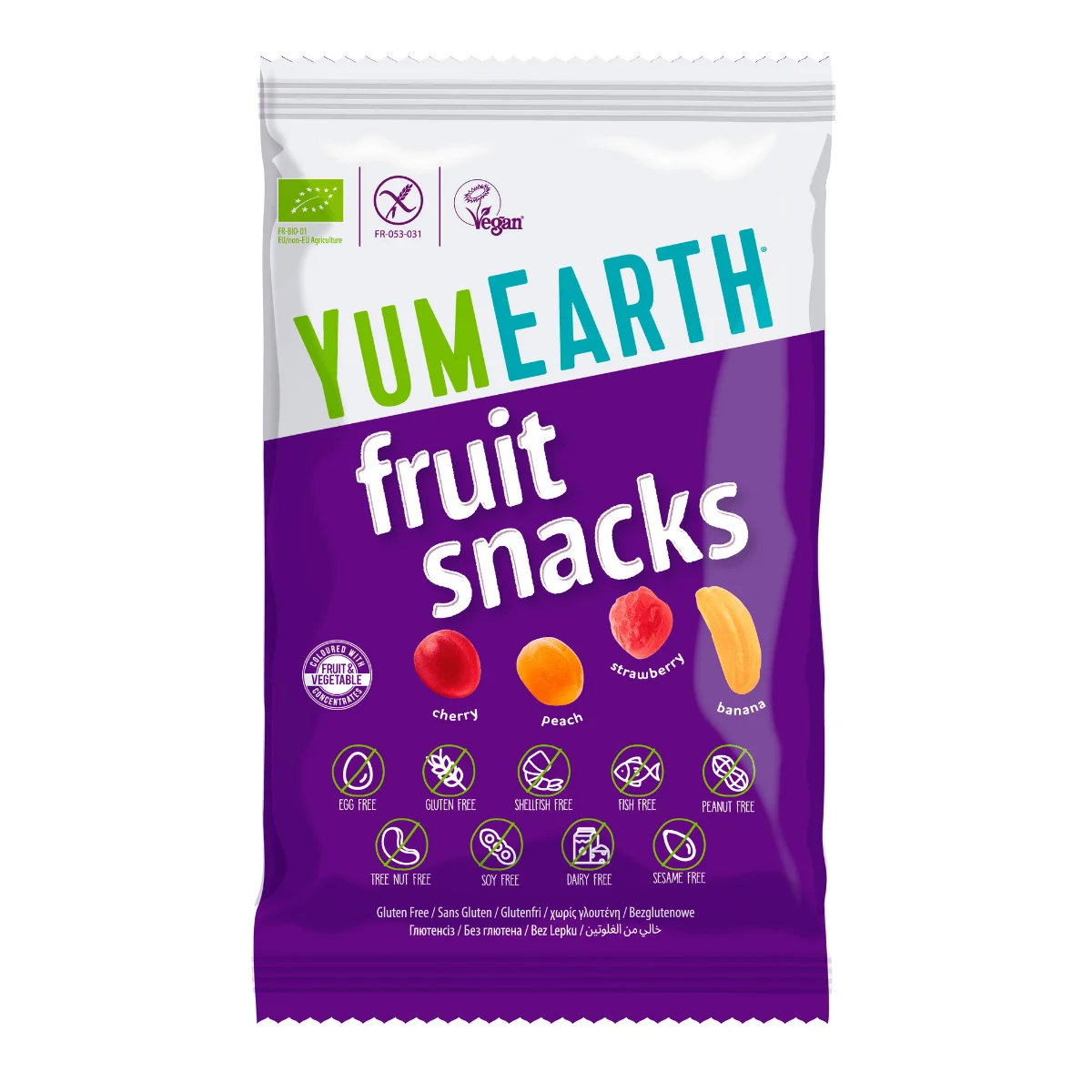 YumEarth Organic Fruit Snacks produkt origjinal