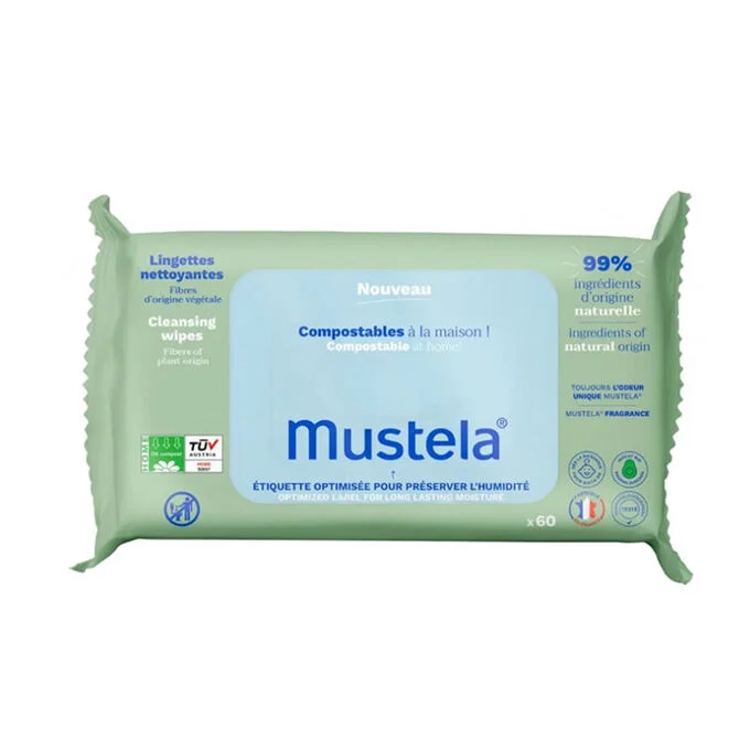 Mustela Cleansing Wipes në Gaia Pharma