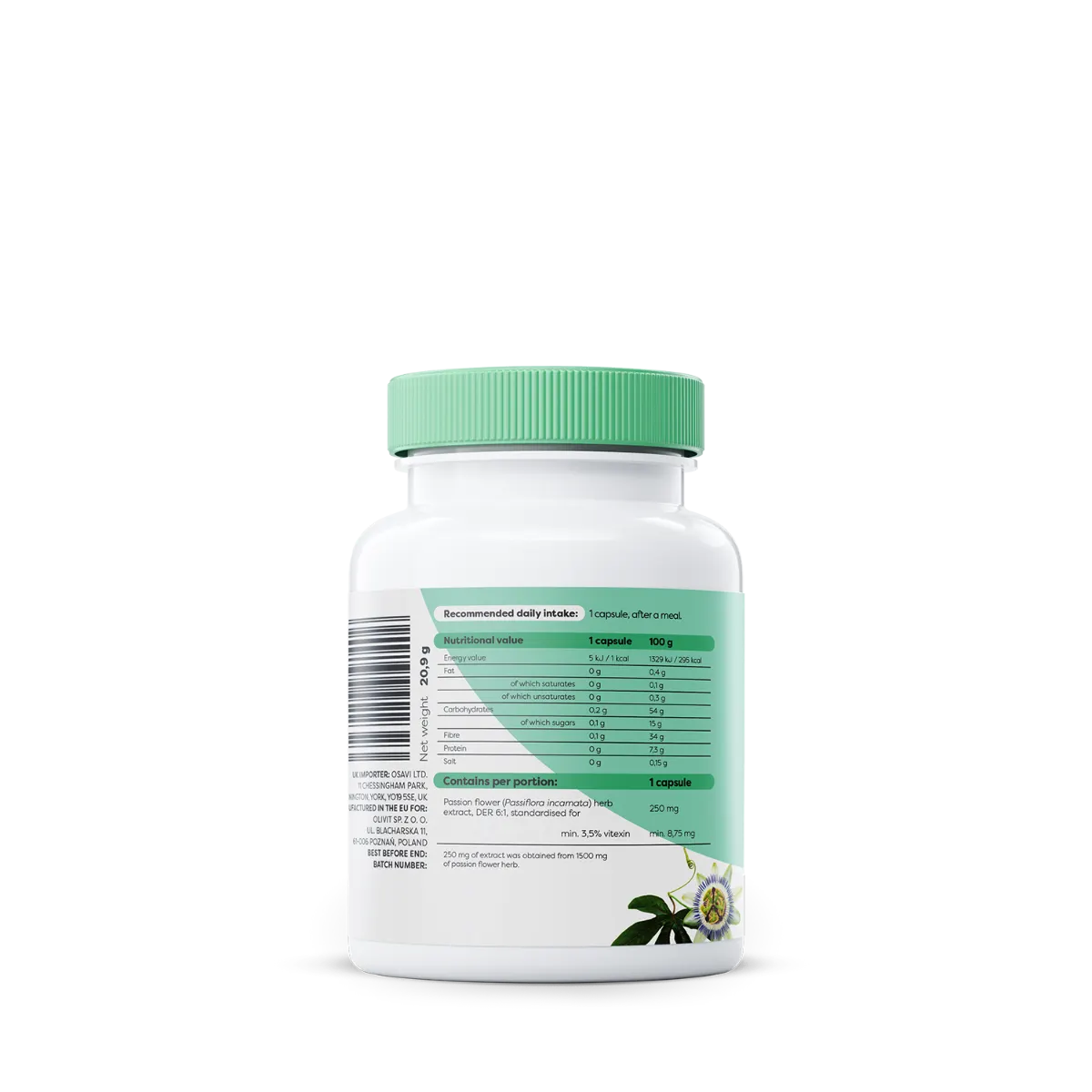 OSAVI Passiflora 250 mg me Passiflora incarnata
