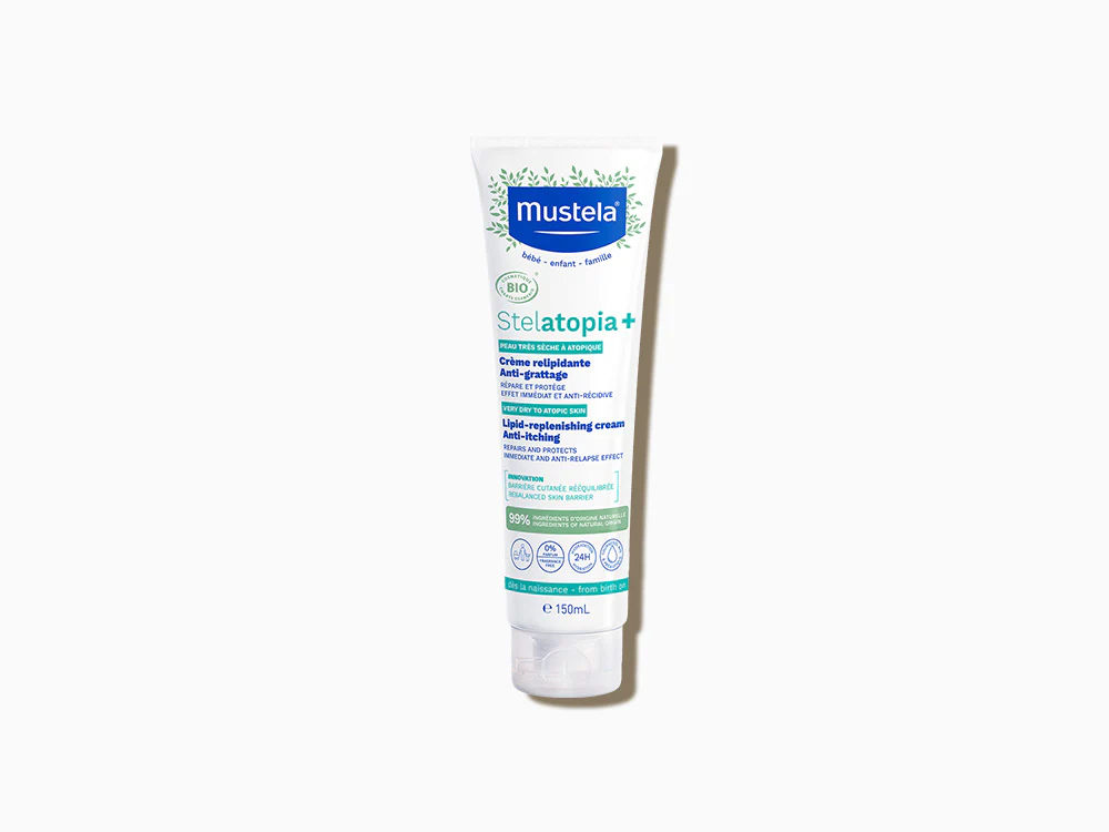 Mustela Stelatopia+ Lipid-Replenishing Anti-Itch Cream në Gaia Pharma