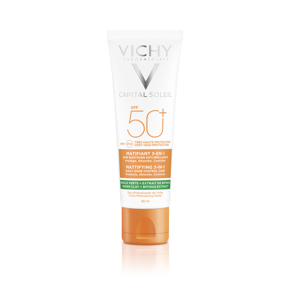 Vichy Capital Soleil 3-in-1 Mattifying SPF 50+ dermokozmetikë
