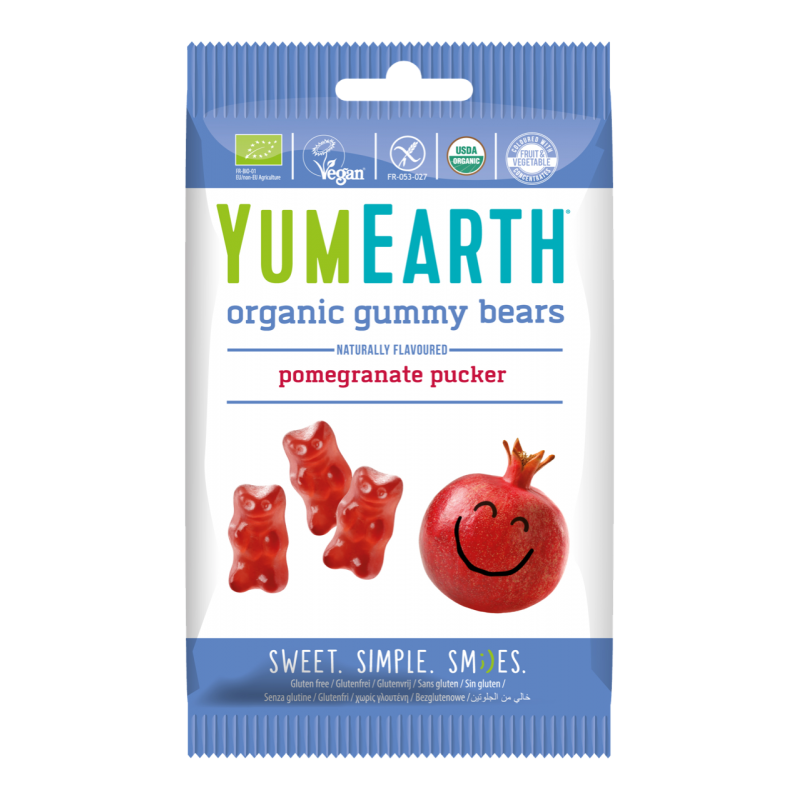 YumEarth Organic Gummy Bears Gaia Pharma