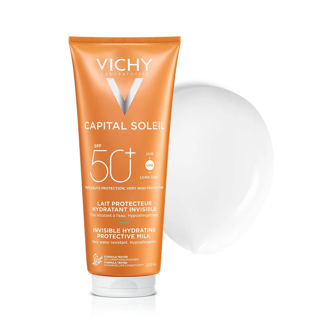 Vichy Capital Soleil Invisible Hydrating Milk SPF 50+ mbrojtje diellore