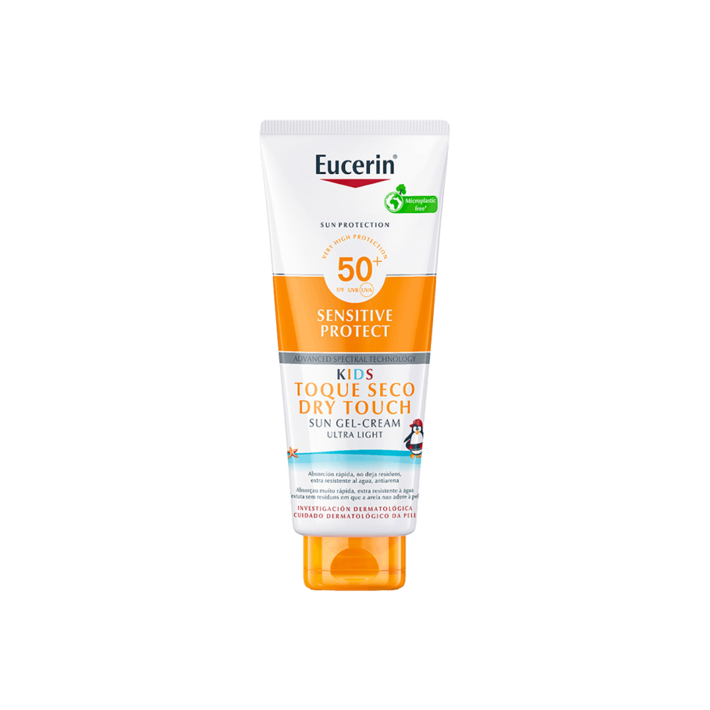 Eucerin Sun Sensitive Protect Kids Dry Touch Gel SPF 50+ për lëkurë sensitive