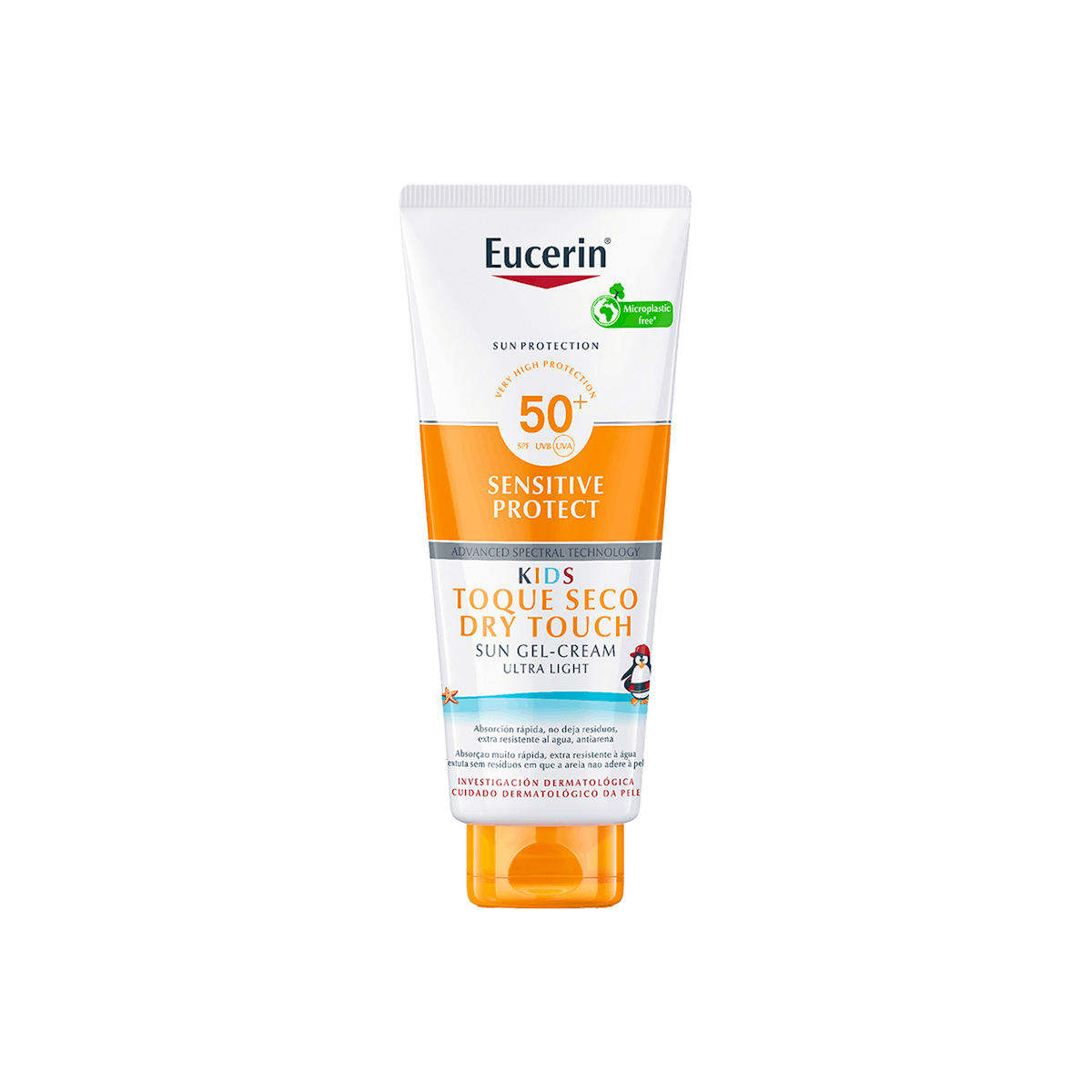 Eucerin Sun Sensitive Protect Kids Dry Touch Gel SPF 50+ për lëkurë sensitive