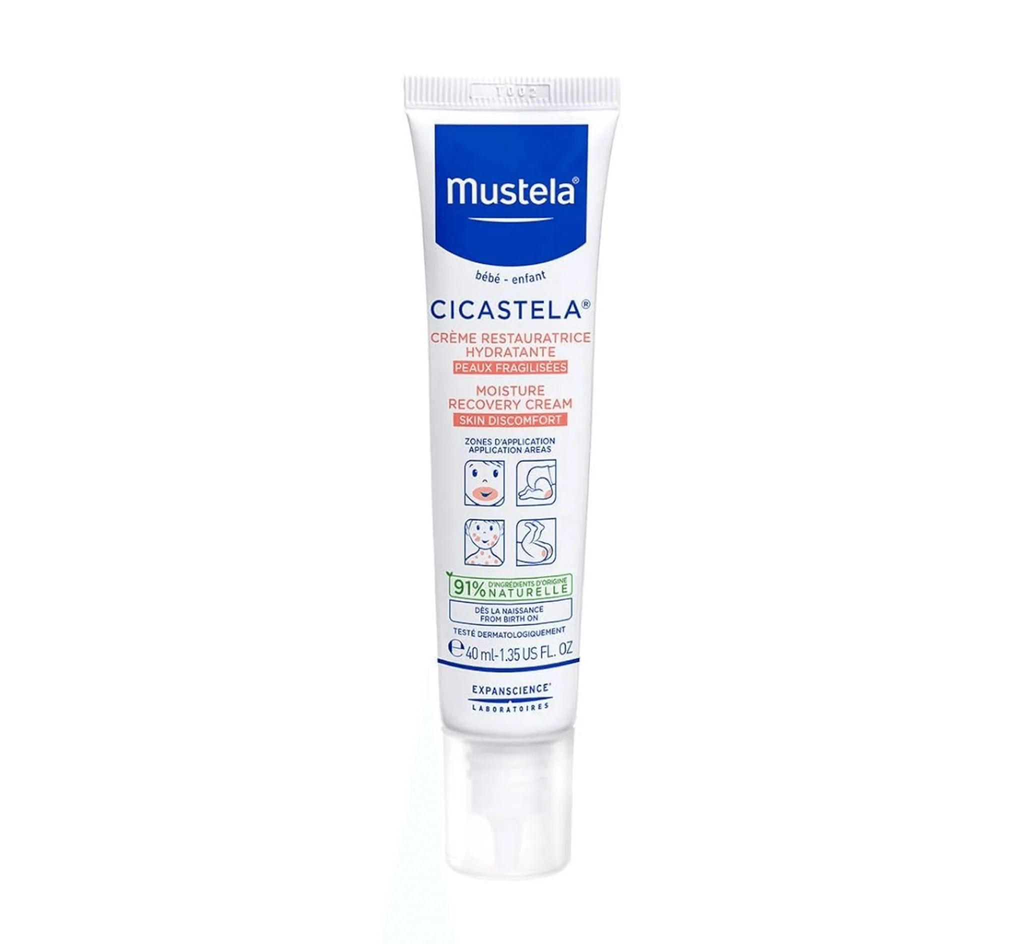 Mustela Cicastela Repairing Cream për hidratim, komfort dhe kujdes për lëkurën e bebes