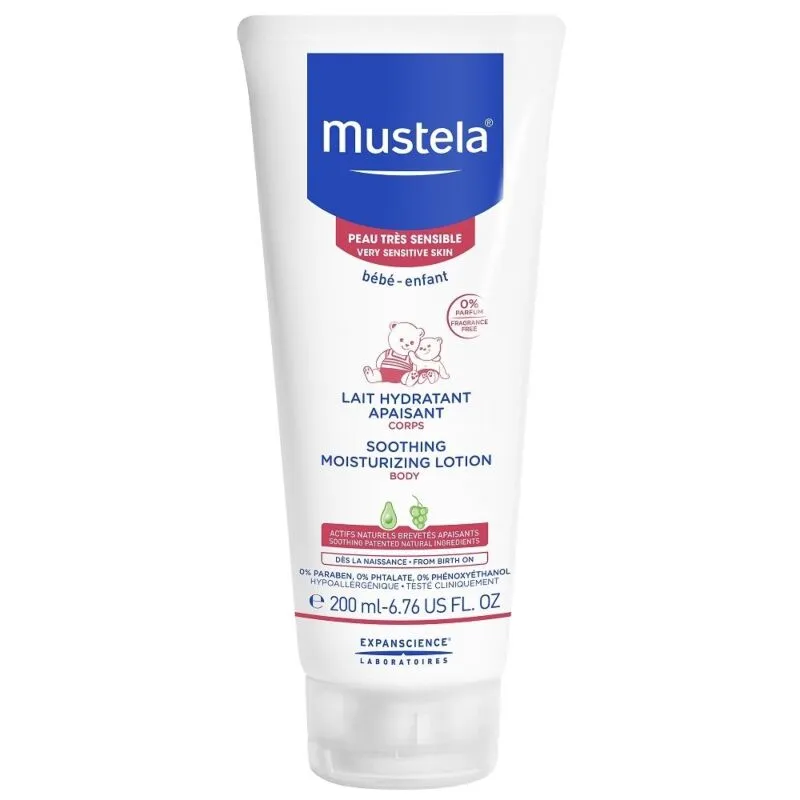 Mustela Soothing Moisturizing Lotion në Gaia Pharma