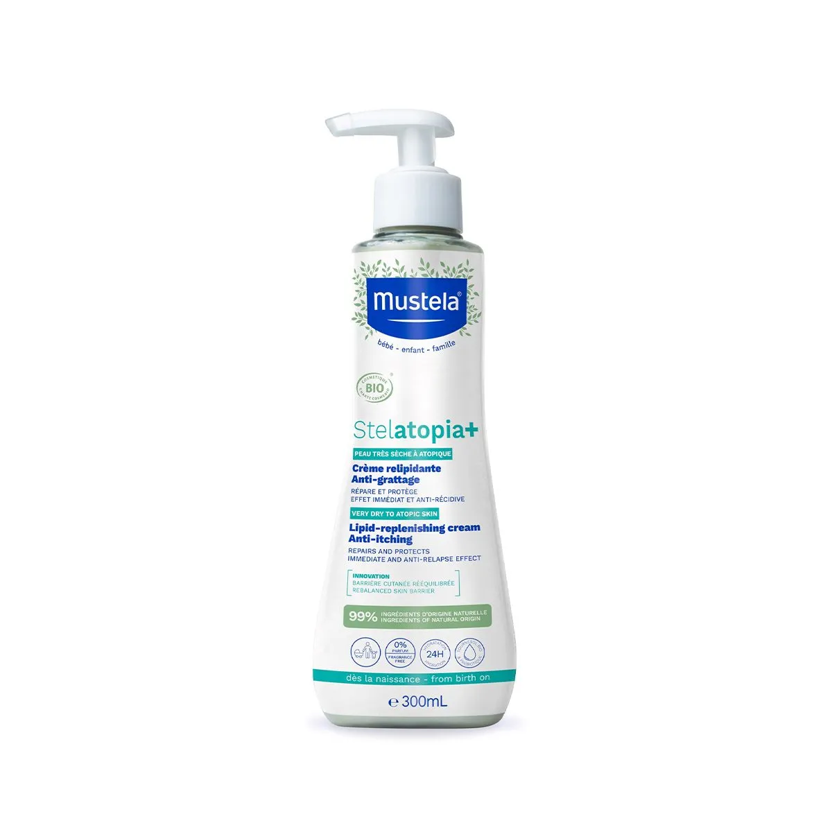 Mustela Stelatopia+ Lipid-Replenishing Anti-Itch Cream Mustela