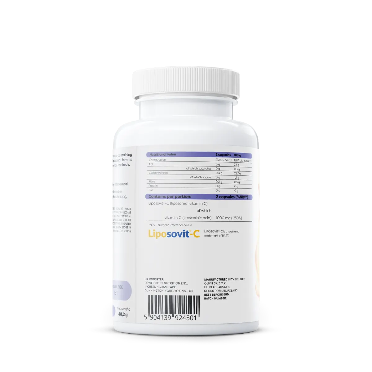 OSAVI Liposomal Vitamin C 1000 mg nga BART