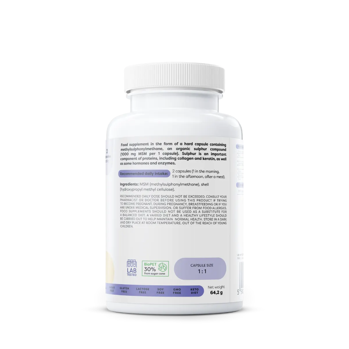 OSAVI MSM 1000 mg - Figura 3