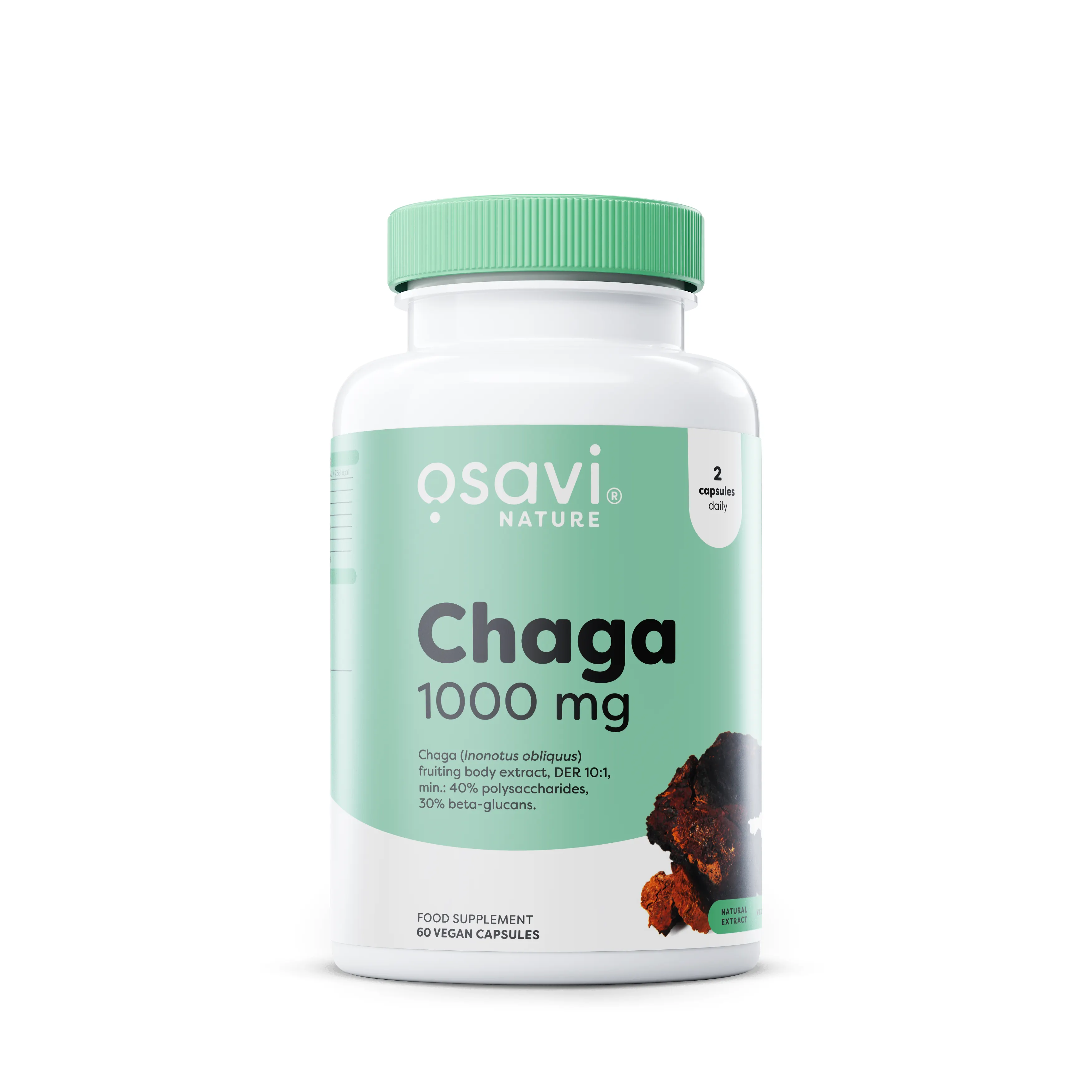 OSAVI Chaga 1000 mg kapsula vegane