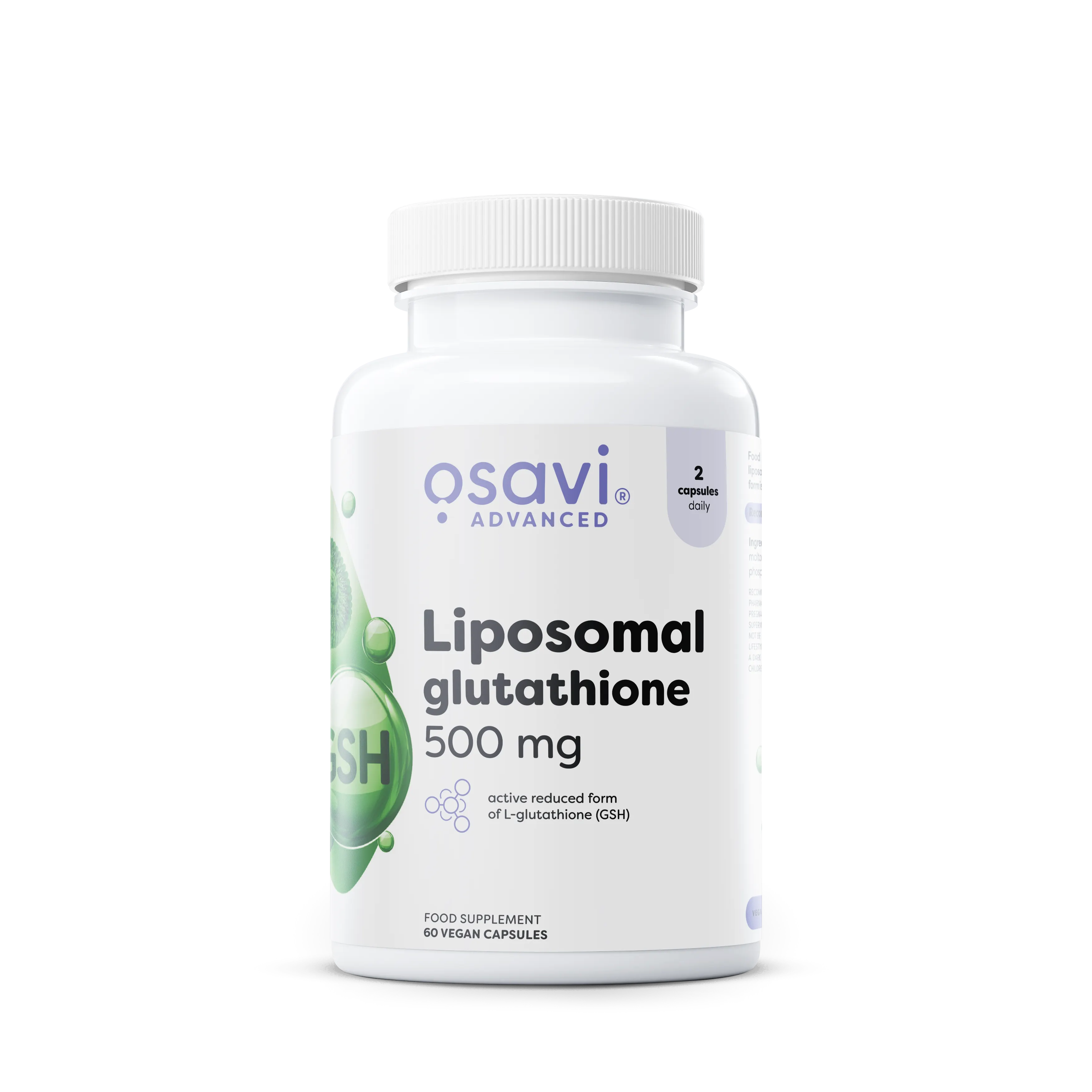 OSAVI Liposomal Glutathione 500 mg me teknologji liposomale