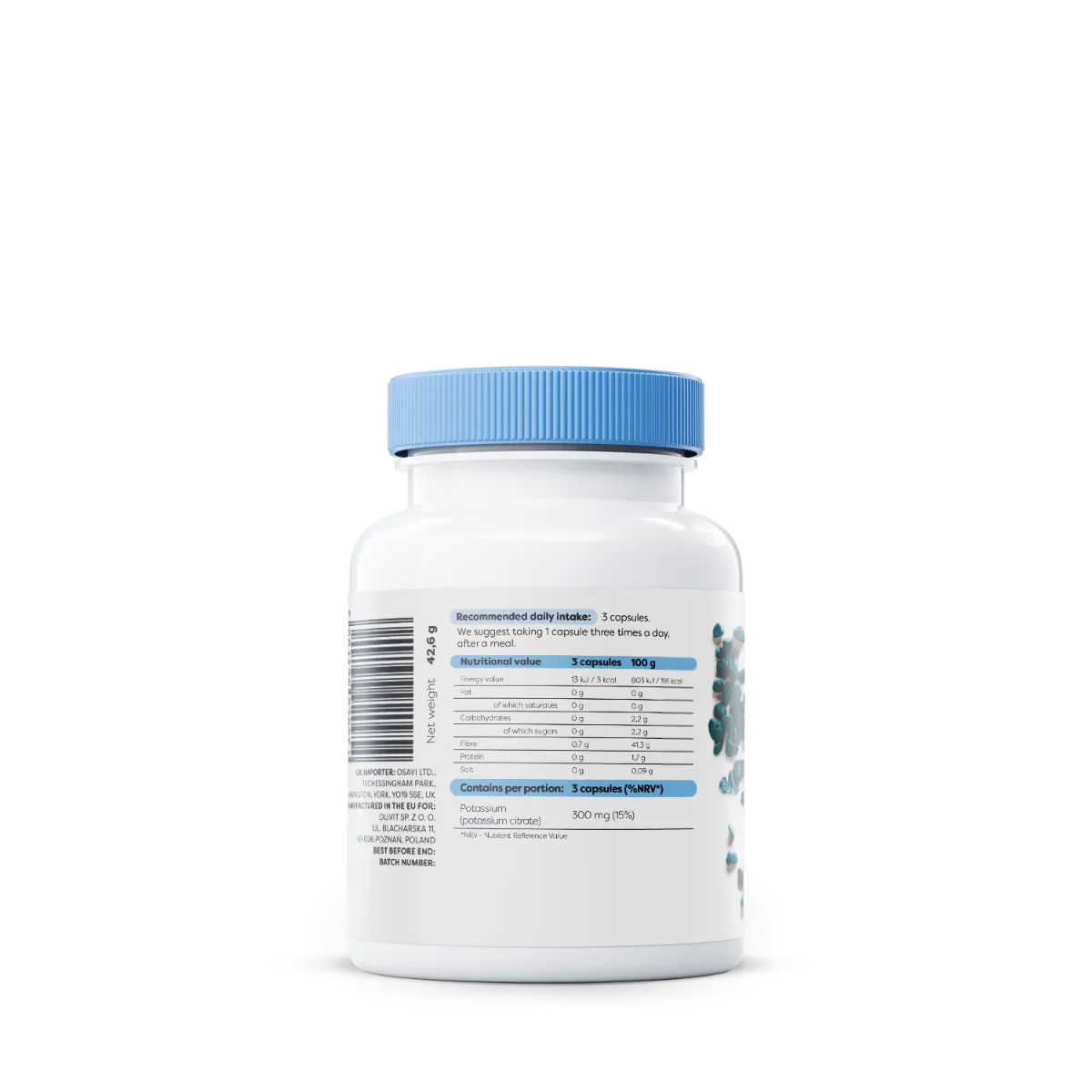 OSAVI Potassium 300 mg kapsula vegane
