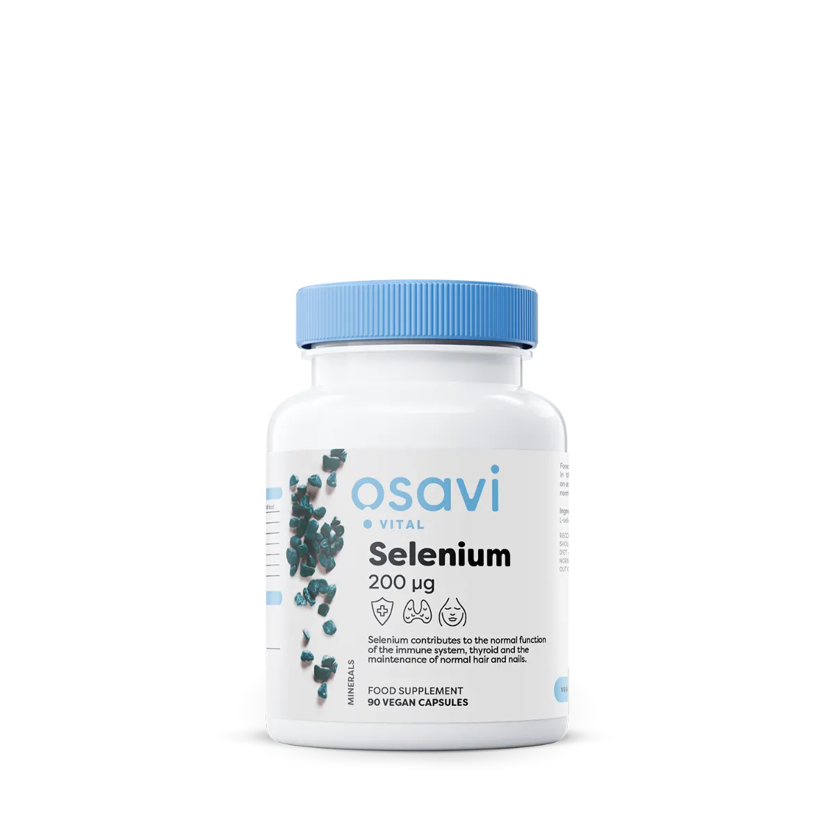 OSAVI Selenium 200 µg për flokë thonj dhe mbrojtje antioksidante