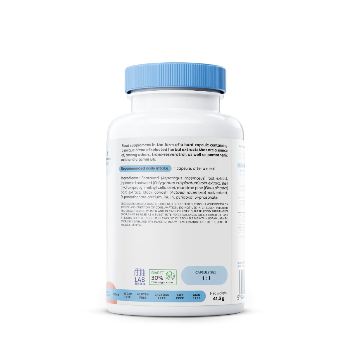 OSAVI Hormonal Support Woman me shatavari dhe resveratrol