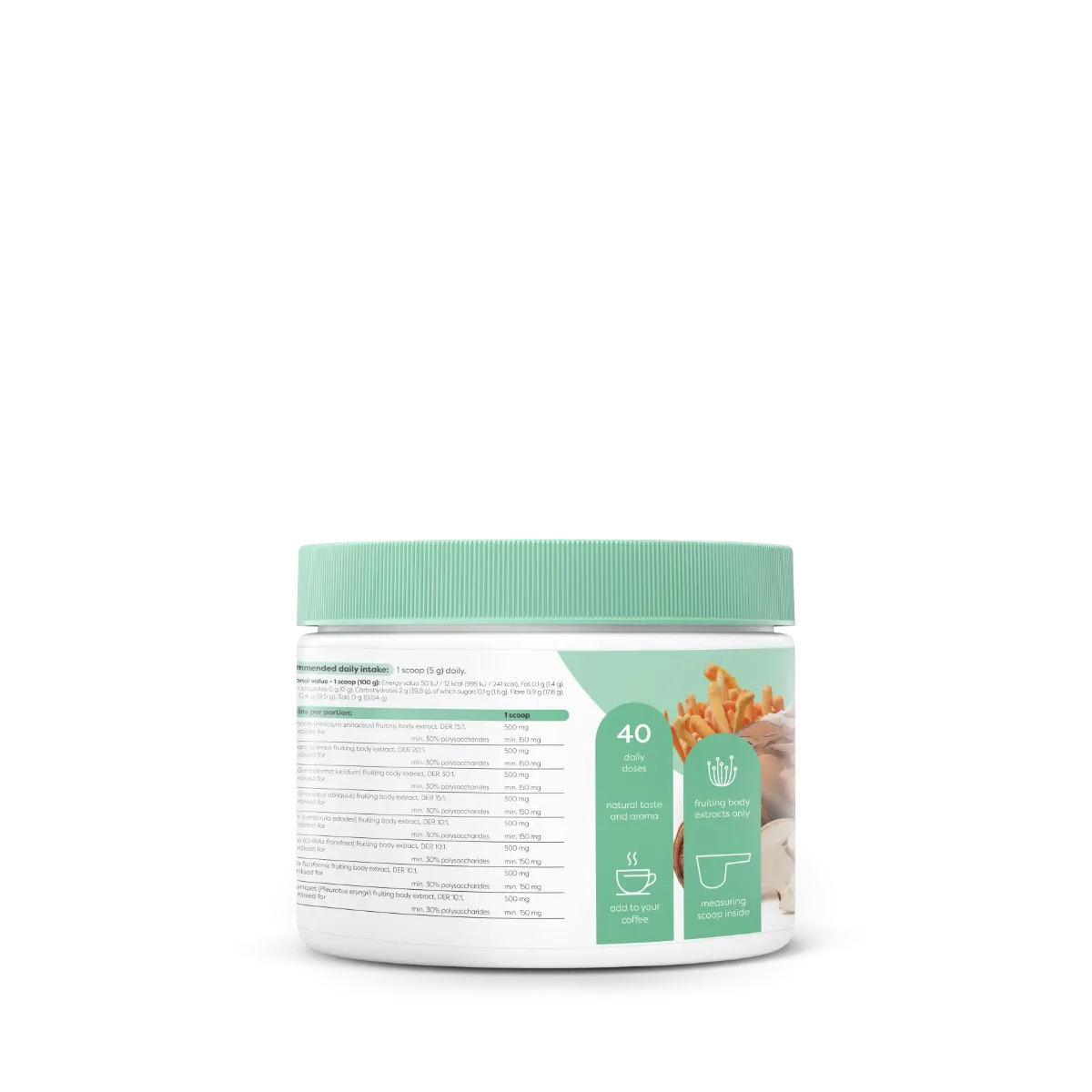 OSAVI Mushroom Blend 8 in 1 për fokus vitalitet dhe imunitet