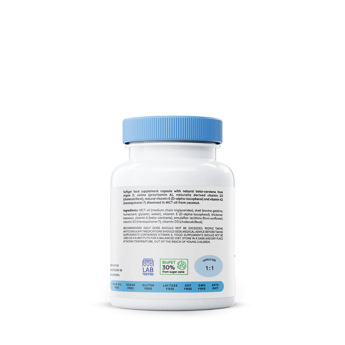 OSAVI ADEK Vitamins në MCT oil nga kokosi