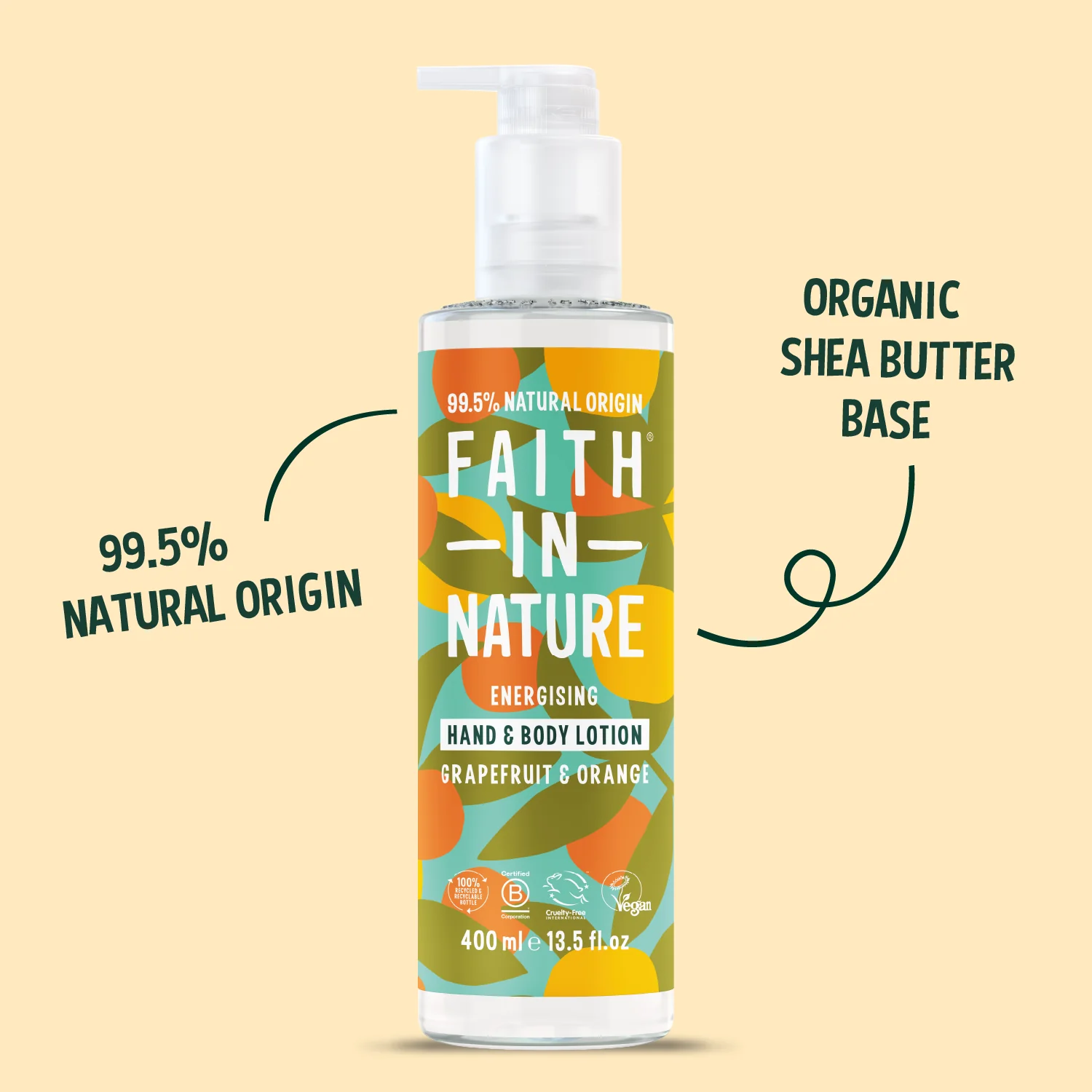 Faith in Nature Grapefruit & Orange Hand & Body Lotion - Figura 2