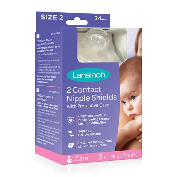 Lansinoh Contact Nipple Shields 24 mm te Gaia Pharma