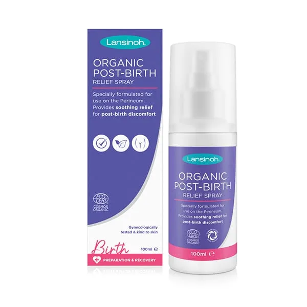 Lansinoh Organic Post-Birth Relief Spray te Gaia Pharma