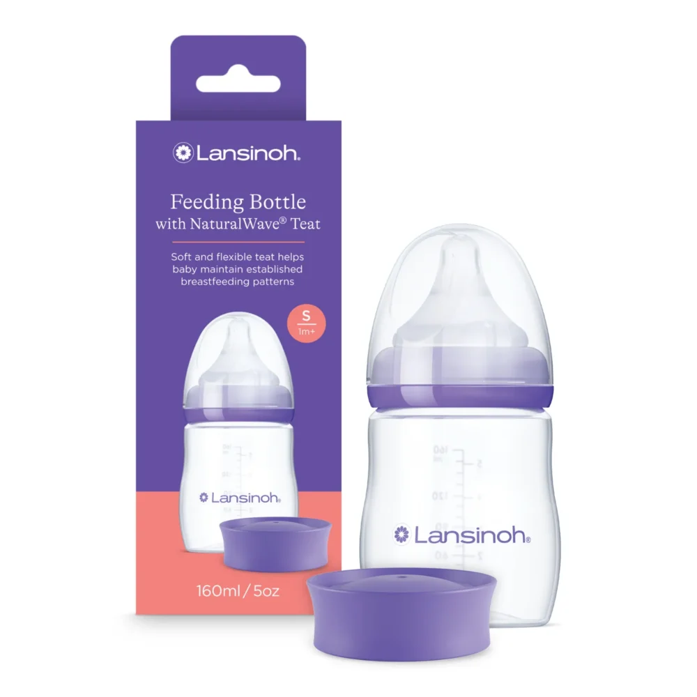 Lansinoh Feeding Bottle with NaturalWave Teat Slow Flow te Gaia Pharma