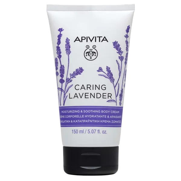 Caring Lavender krem trupi hidratues dhe qetësues për lëkurë të ndjeshme