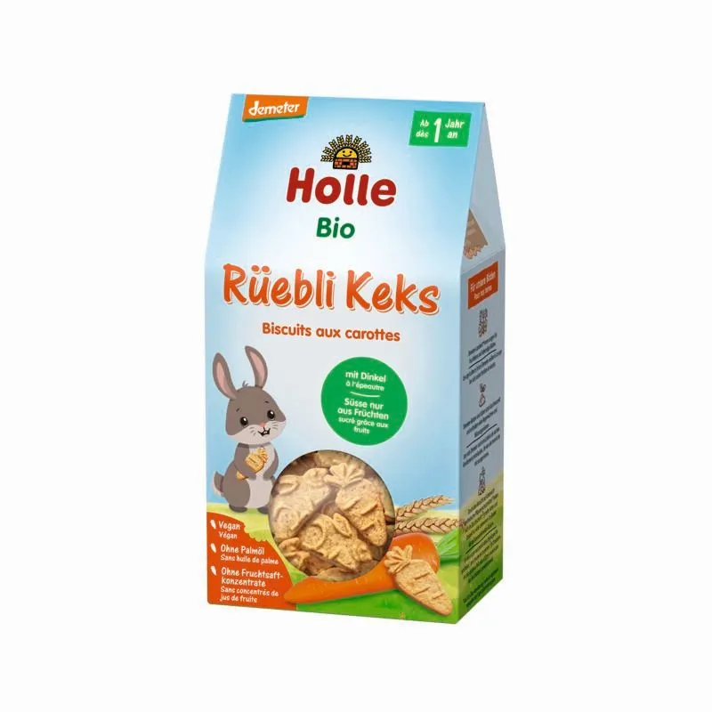Holle Organic Carrot & Spelt Biscuit, biskota Holle, snack organik për fëmijë, Carrot dhe Spelt Biscuit, Gaia Pharma
