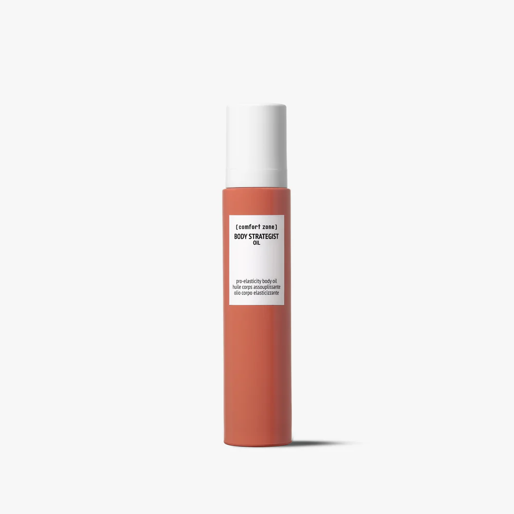 Comfort Zone Body Strategist Oil – vaj pro-elasticity me tamanu, bajame të ëmbla dhe Centella asiatica